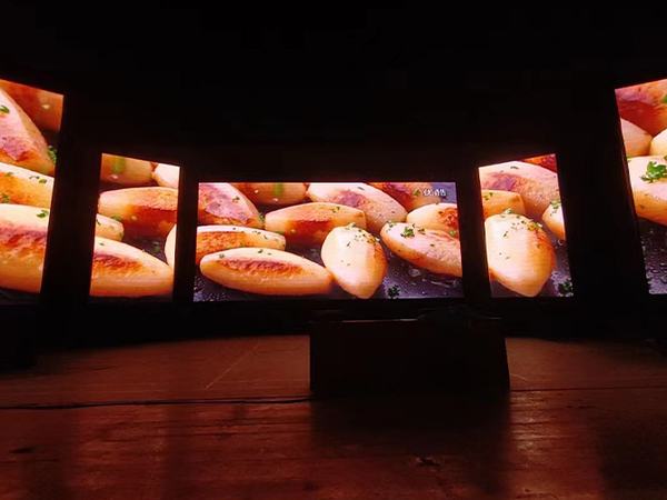 Màn hình LED phục vụ hội họp tại đơn vị quân đội Tiêu Tác
